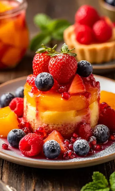 Fruity desserts