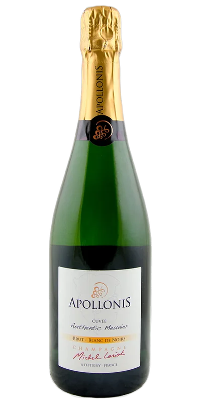Apollonis "Authentic Meunier" Blanc de Noirs Brut, Loriot