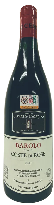 Bric Cenciurio Barolo Coste di Rosé