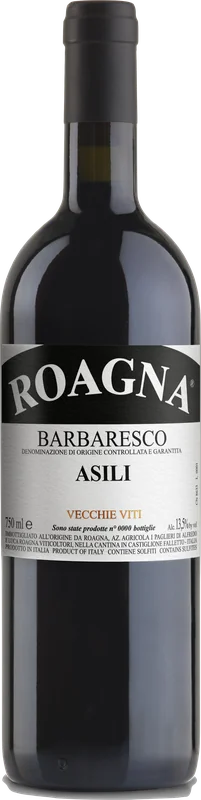 Barbaresco DOCG Asili Vecchie Viti Roagna