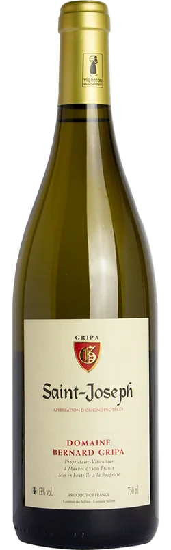 Bernard Gripa Saint-Joseph Blanc