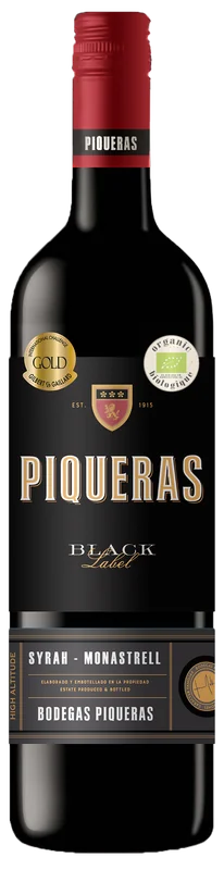 Bodegas Piqueras Black Label Syrah - Monastrell