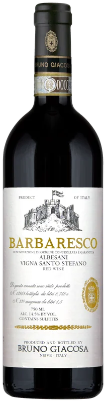 Bruno Giacosa Barbaresco Albesani Santo Stefano