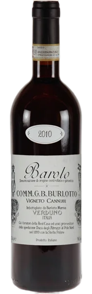 Comm. G.B. Burlotto Barolo Vigneto Cannubi