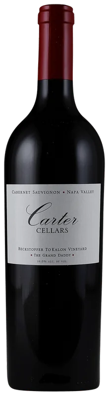 Carter Cellars Beckstoffer To Kalon Vineyard The Grand Daddy