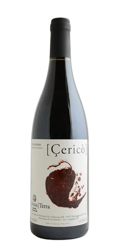 Cericò, "Prima Terra", Vino Rosso