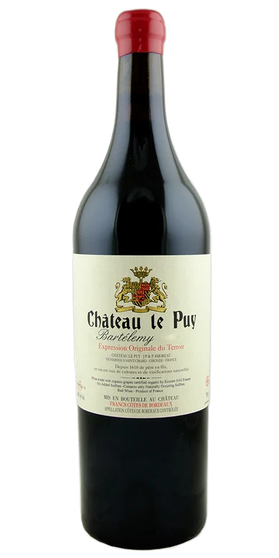 Ch. Le Puy "Barthélemy", Côtes de Francs