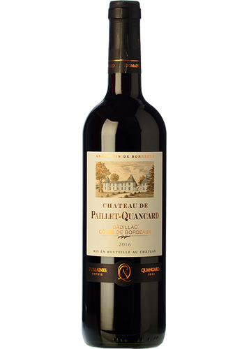 Château de Paillet-Quancard Cadillac - Côtes de Bordeaux