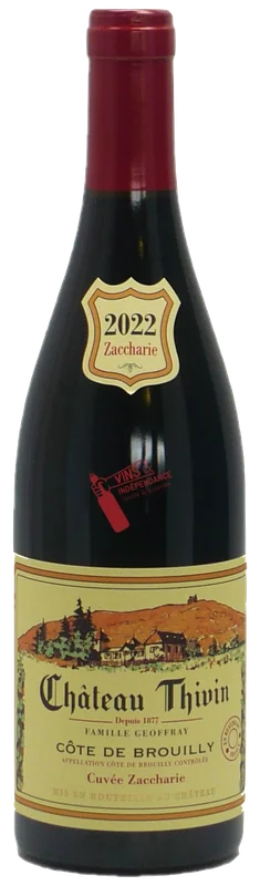 Chateau Thivin Cote de Brouilly Cuvee Zaccharie