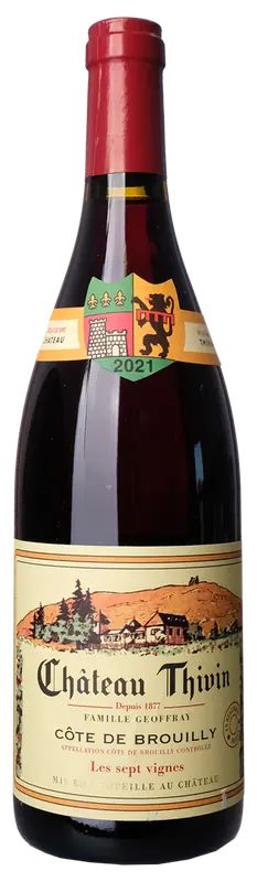 Chateau Thivin Cote de Brouilly Les Sept Vignes