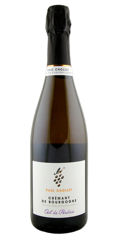 Crémant de Bourgogne "Oeil de Perdrix," Dom. Chollet