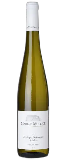 Markus Molitor Zeltinger Sonnenuhr Riesling Spätlese White Capsule