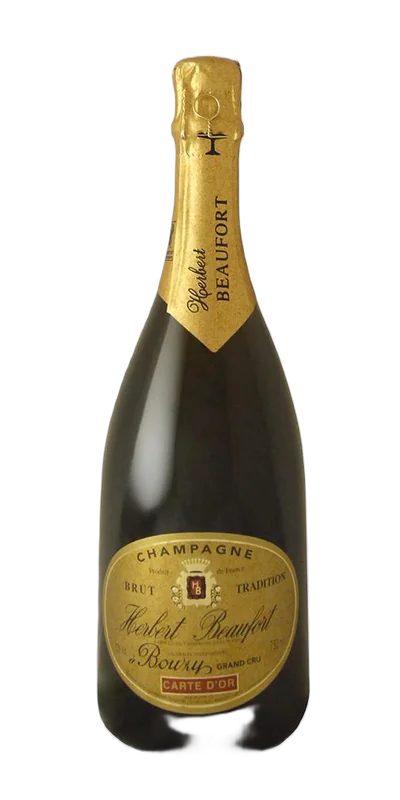 Half-Bottle of Herbert Beaufort, "Carte d'Or" Brut Grand Cru