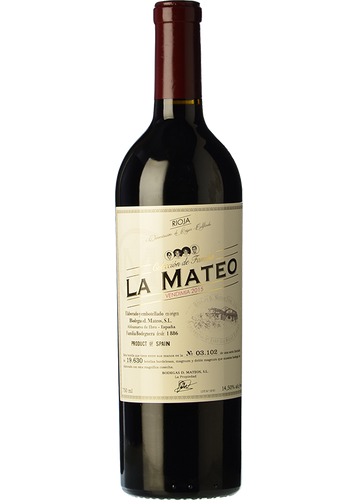 D. Mateos La Mateo Colección de Familia Vendimia