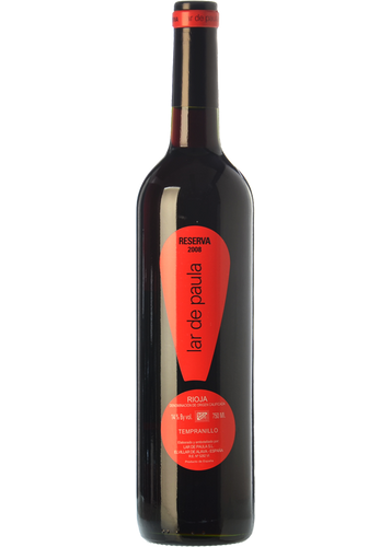 Lar de Paula Tempranillo Reserva 2012