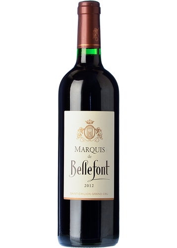 Château Bellefont-Belcier Marquis de Bellefont Saint-Émilion Grand Cru