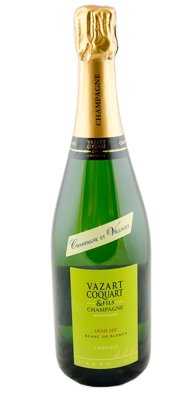 Vazart-Coquart, Demi-Sec, Blanc de Blancs, Grand Cru